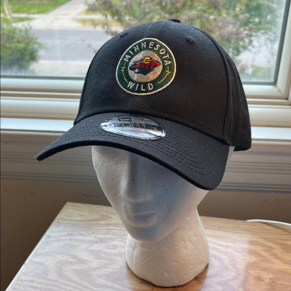 New‎ Era Black Minnesota Wild Hat